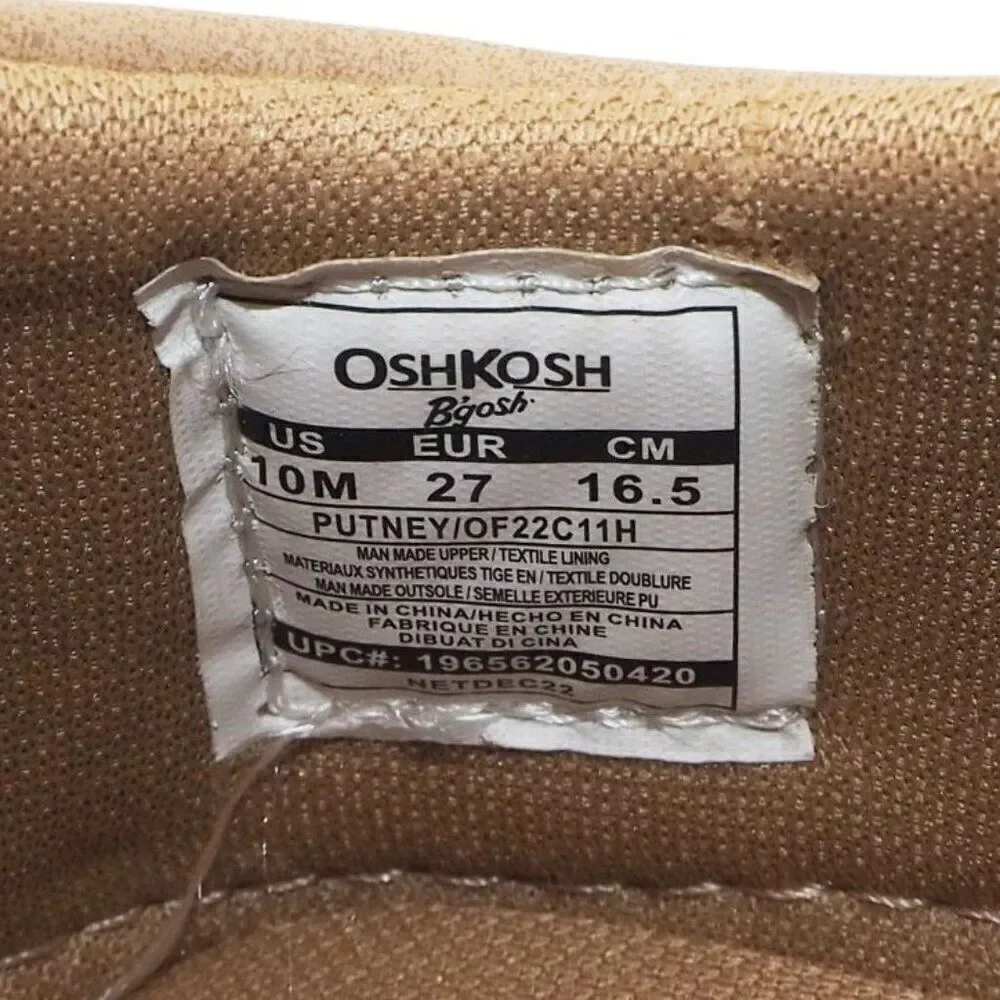 OshKosh B'Gosh Putney Casual Sneakers Tan OF22C11H Toddler‎ 10M